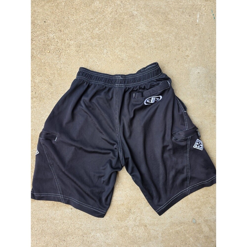 DP Sports Paintball Shorts Black Medium Adult Made in Pakistan